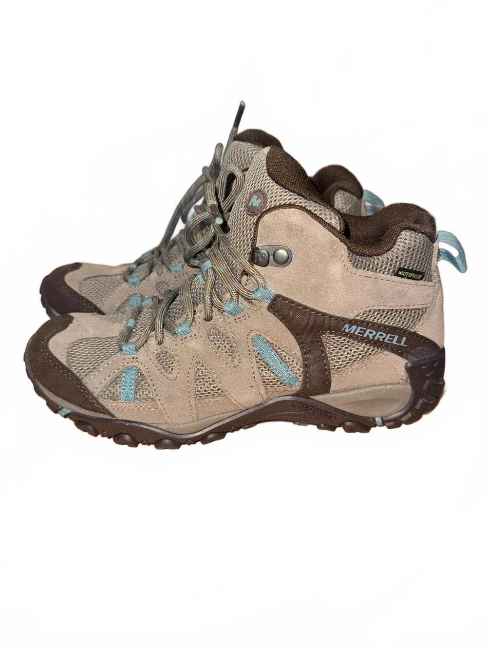 Women's Merrell Deverta 2 Mid Water Proof Hiking Boots Size US 7.5 New In Box